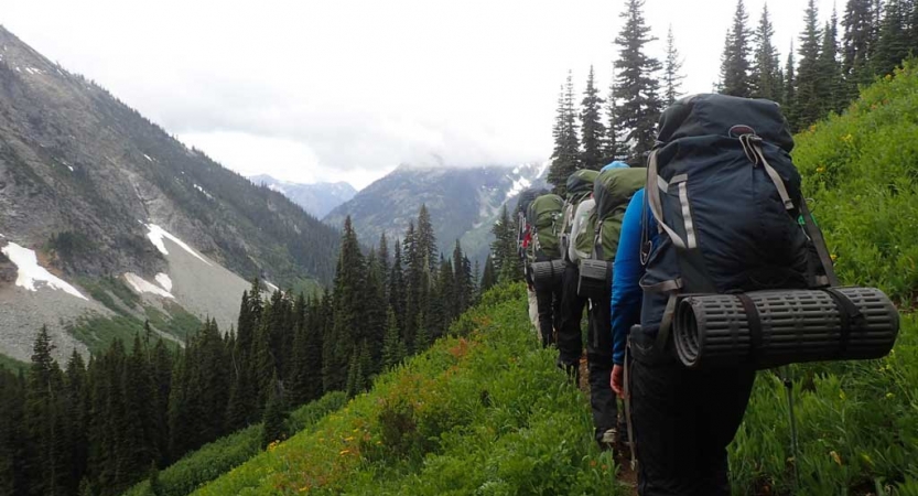 backpacking trip for adults in washington